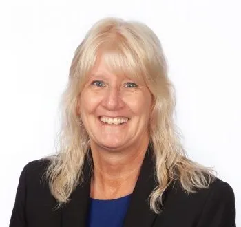 Smiling woman from our staff