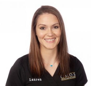 Smiling woman from our staff